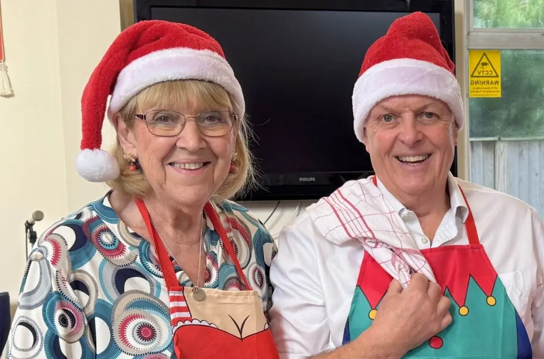 A photo shows volunteers at Guernsey Corps.
