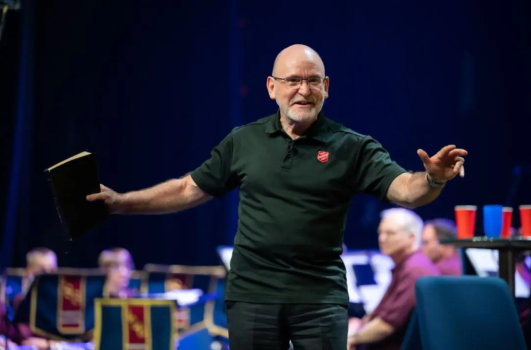 General Lyndon Buckingham speaking at Together 2025