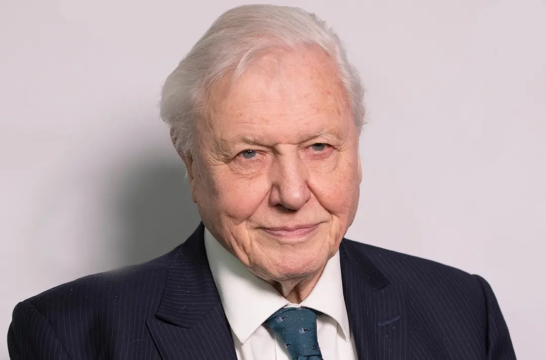 A photo of David Attenborough