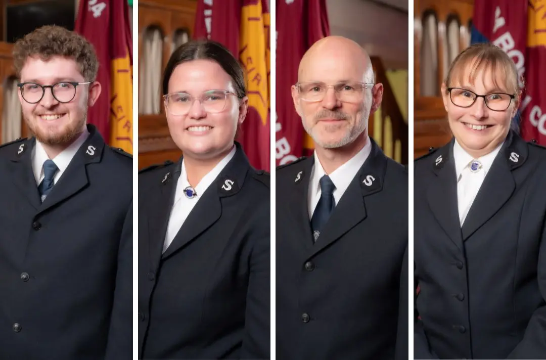 Photo depicting Joshua Clark, Megan Moore, Martyn Jackson and Susan Wright.