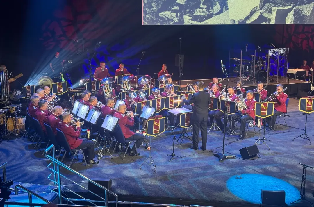The ISB playing The Glory of Jehovah 