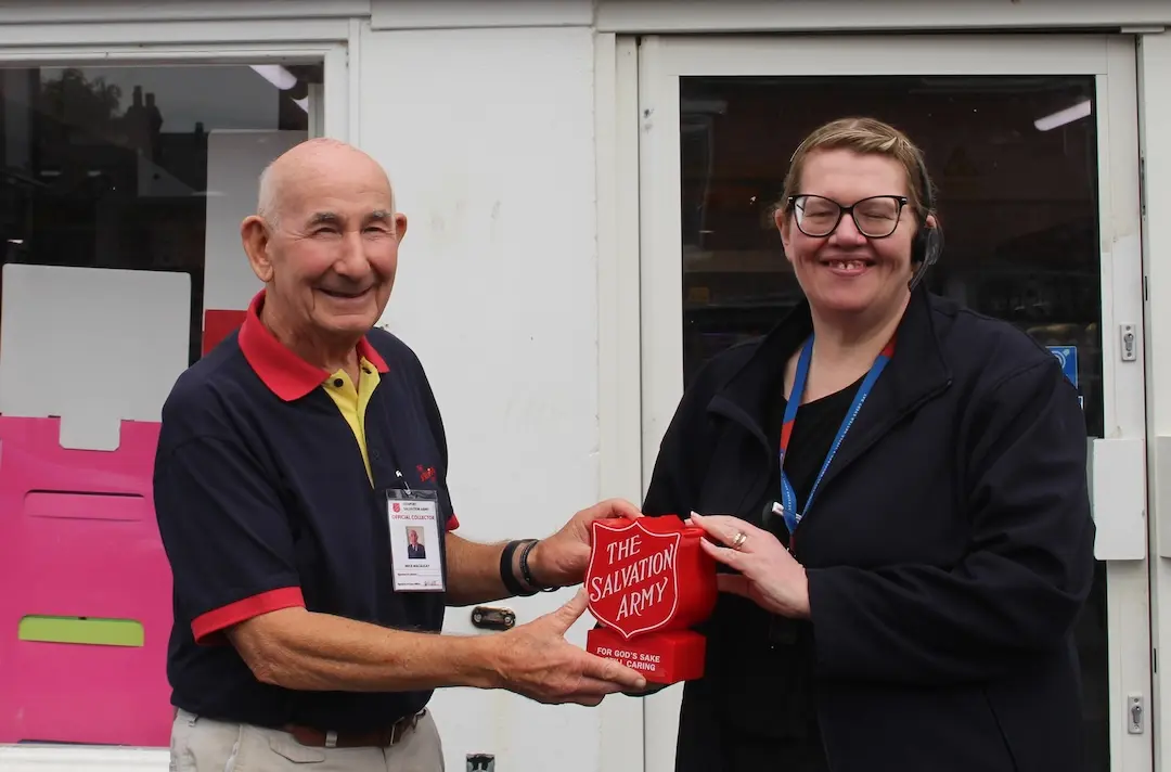 Fundraising at Gosport Corps