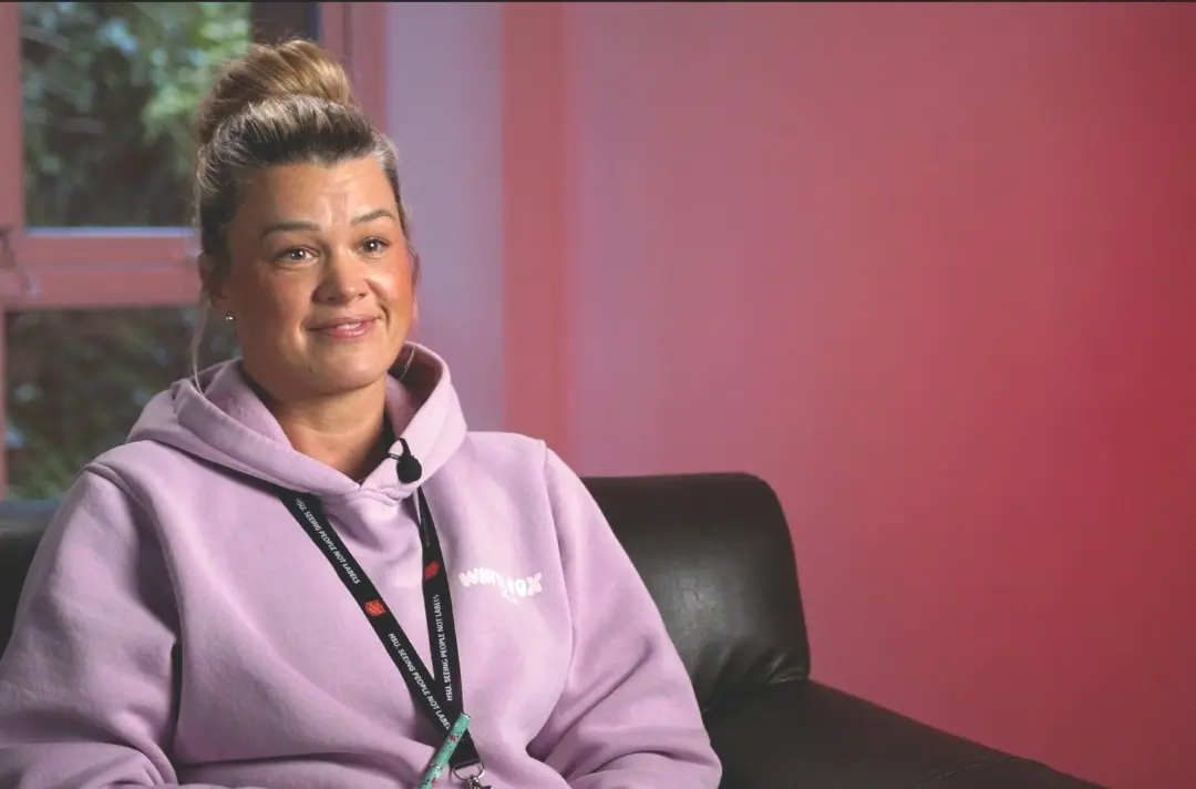 A picture of support worker Lauren Bracewell