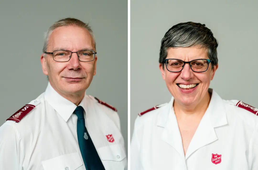 Colonel Howard Russell and Colonel Janet Robson
