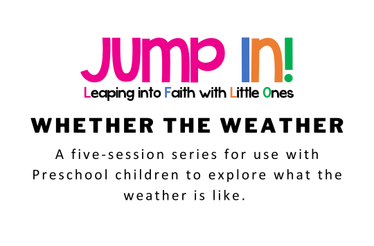 Jump IN logo with 'Whether the Weather' written underneath