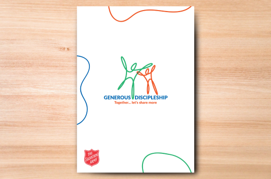 front cover for the Generous Disicpleship booklet