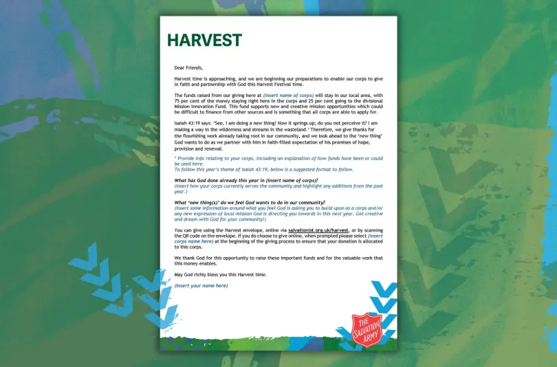 Green and blue camouflage with document preview 