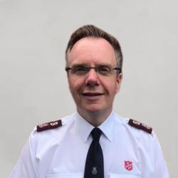 A photo of John McClean in Salvation Army uniform