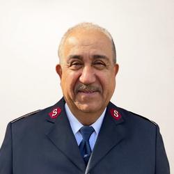 A photo of Edgar Chagas in Salvation Army uniform