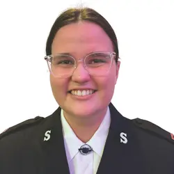 Photo of Cadet Megan Moore.