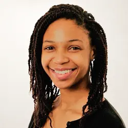 A photo shows Taffy Bizure.